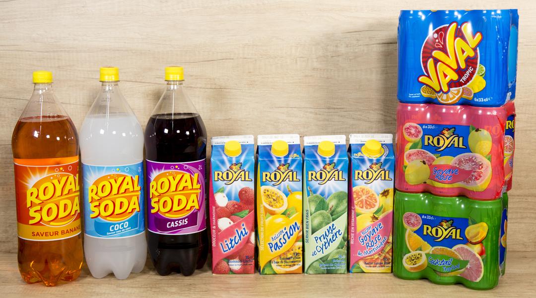 Boissons et sodas créoles à Albertville