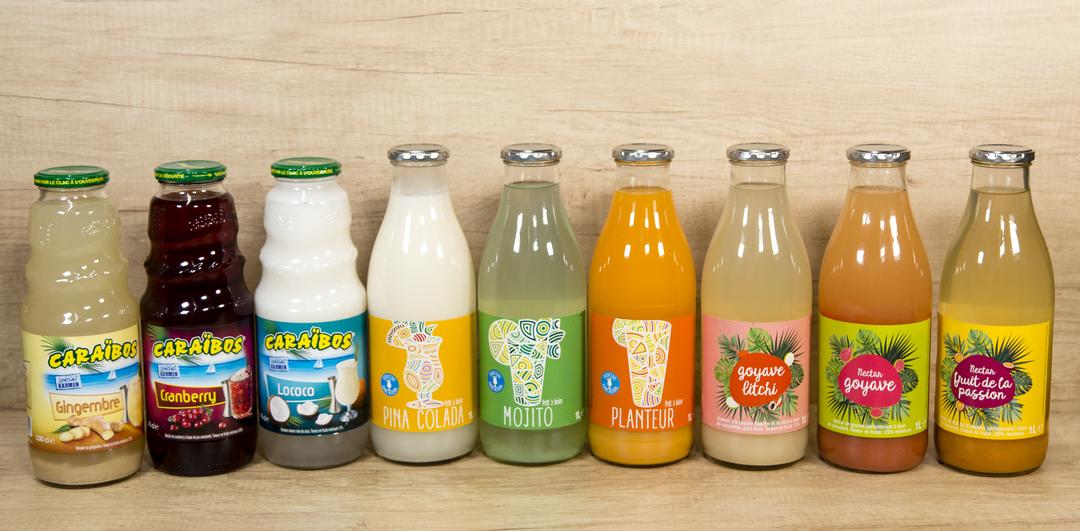 Jus de fruits au parfums exotiques et variés